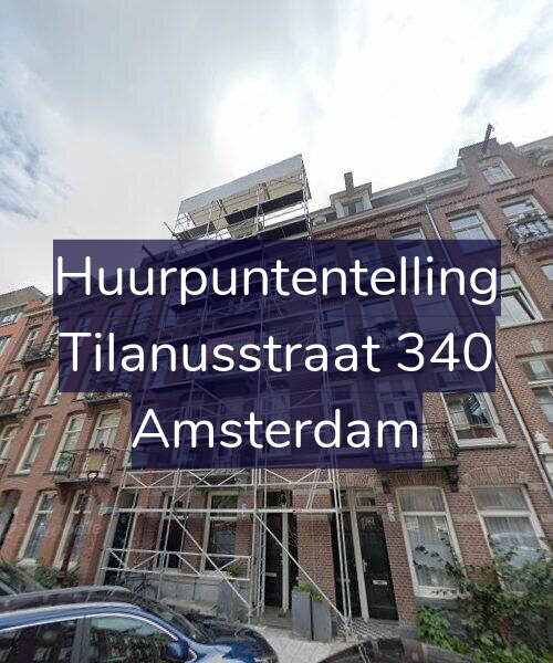 Foto gevel Huurpuntentelling voor Tilanusstraat 340, Amsterdam