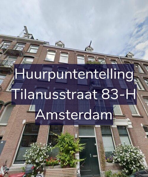 Foto gevel Huurpuntentelling voor Tilanusstraat 83-H, Amsterdam