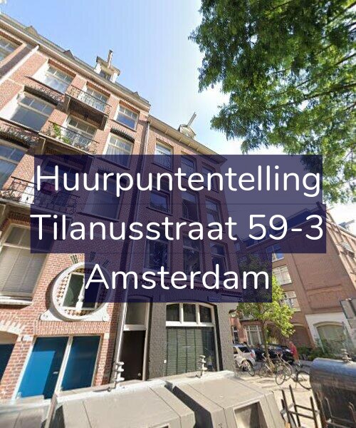 Foto gevel Huurpuntentelling voor Tilanusstraat 59-3, Amsterdam