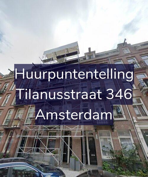 Foto gevel Huurpuntentelling voor Tilanusstraat 346, Amsterdam
