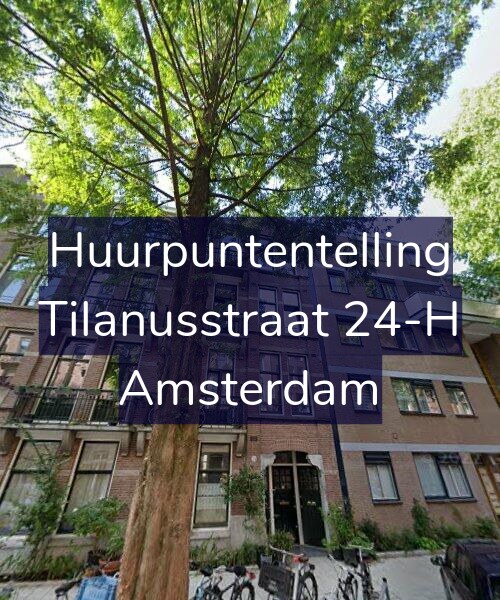 Foto gevel Huurpuntentelling voor Tilanusstraat 24-H, Amsterdam