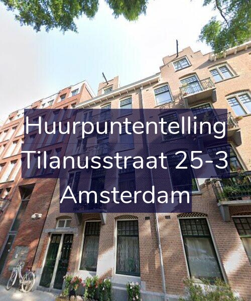 Foto gevel Huurpuntentelling voor Tilanusstraat 25-3, Amsterdam