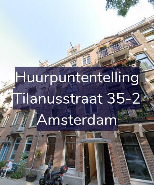 Foto gevel Huurpuntentelling voor Tilanusstraat 35-2, Amsterdam