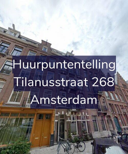 Foto gevel Huurpuntentelling voor Tilanusstraat 268, Amsterdam