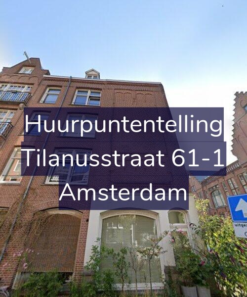 Foto gevel Huurpuntentelling voor Tilanusstraat 61-1, Amsterdam