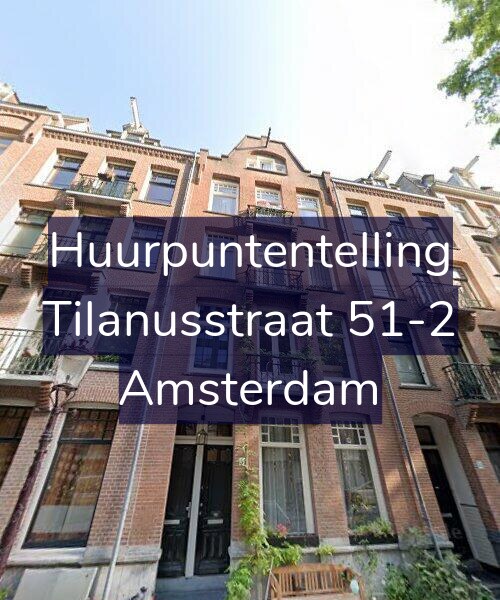 Foto gevel Huurpuntentelling voor Tilanusstraat 51-2, Amsterdam