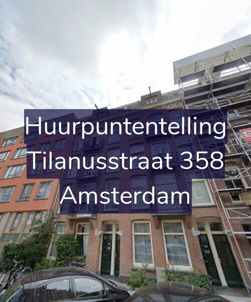 Foto gevel Huurpuntentelling voor Tilanusstraat 358, Amsterdam
