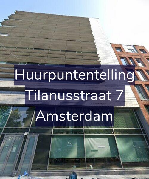 Foto gevel Huurpuntentelling voor Tilanusstraat 7, Amsterdam