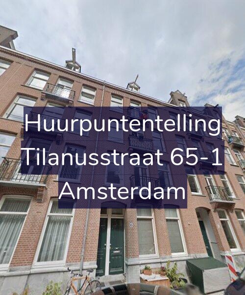 Foto gevel Huurpuntentelling voor Tilanusstraat 65-1, Amsterdam