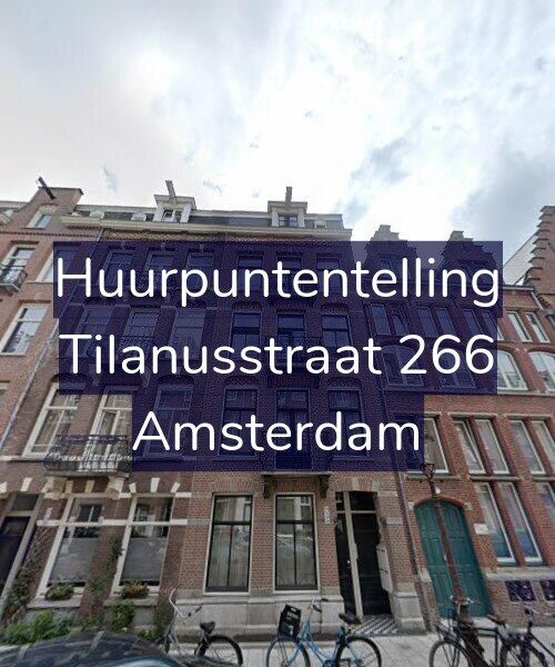 Foto gevel Huurpuntentelling voor Tilanusstraat 266, Amsterdam