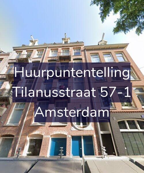 Foto gevel Huurpuntentelling voor Tilanusstraat 57-1, Amsterdam
