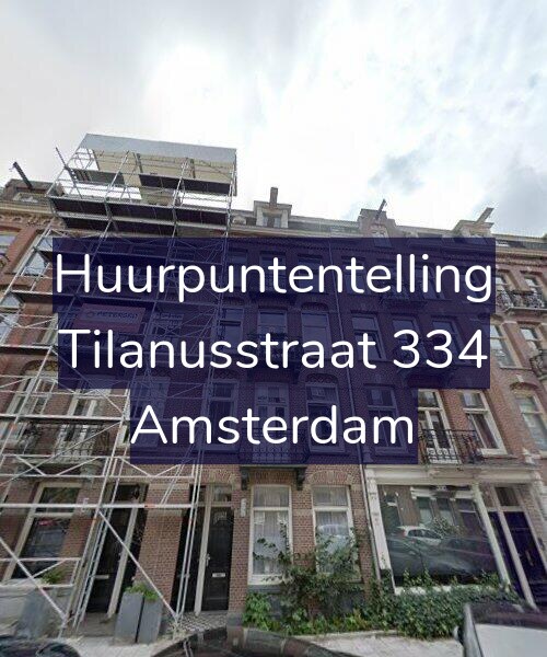 Foto gevel Huurpuntentelling voor Tilanusstraat 334, Amsterdam