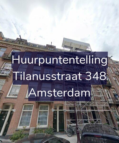 Foto gevel Huurpuntentelling voor Tilanusstraat 348, Amsterdam