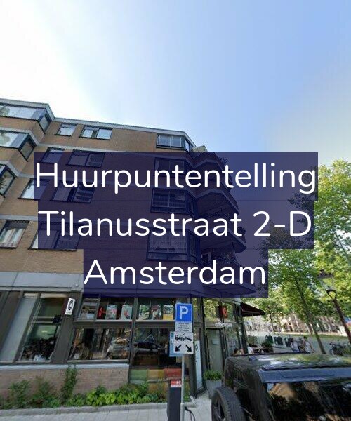 Foto gevel Huurpuntentelling voor Tilanusstraat 2-D, Amsterdam