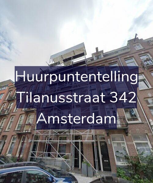Foto gevel Huurpuntentelling voor Tilanusstraat 342, Amsterdam