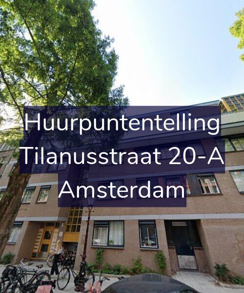 Foto gevel Huurpuntentelling voor Tilanusstraat 20-A, Amsterdam