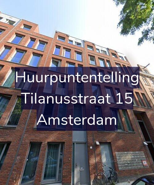 Foto gevel Huurpuntentelling voor Tilanusstraat 15, Amsterdam