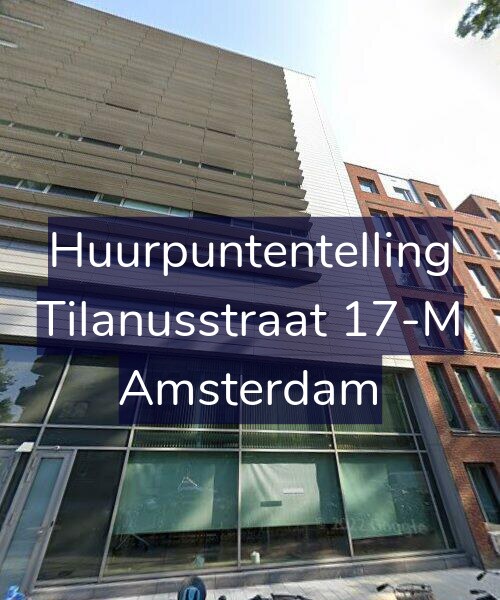 Foto gevel Huurpuntentelling voor Tilanusstraat 17-M, Amsterdam