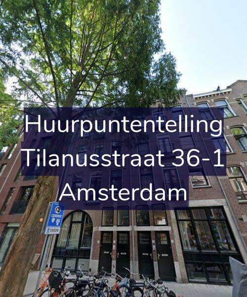Foto gevel Huurpuntentelling voor Tilanusstraat 36-1, Amsterdam