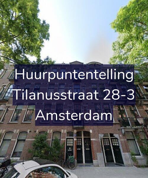 Foto gevel Huurpuntentelling voor Tilanusstraat 28-3, Amsterdam