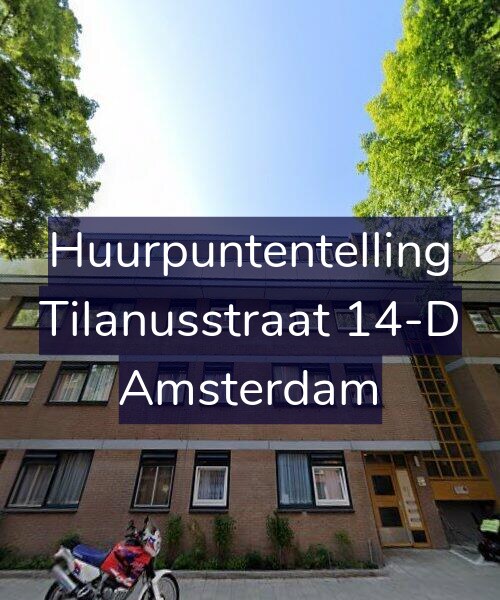 Foto gevel Huurpuntentelling voor Tilanusstraat 14-D, Amsterdam