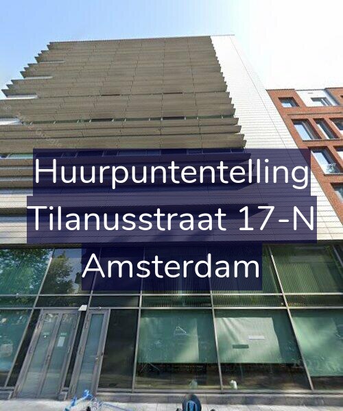 Foto gevel Huurpuntentelling voor Tilanusstraat 17-N, Amsterdam