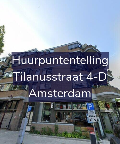 Foto gevel Huurpuntentelling voor Tilanusstraat 4-D, Amsterdam