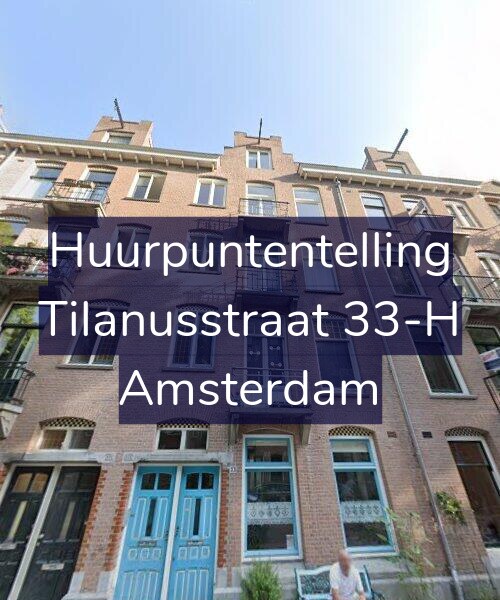 Foto gevel Huurpuntentelling voor Tilanusstraat 33-H, Amsterdam