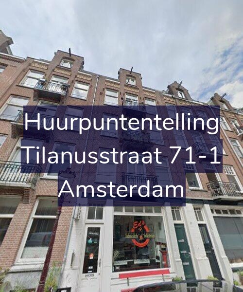 Foto gevel Huurpuntentelling voor Tilanusstraat 71-1, Amsterdam