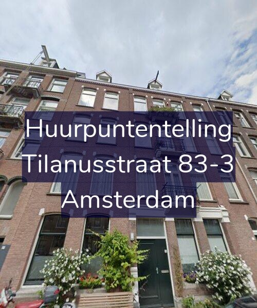 Foto gevel Huurpuntentelling voor Tilanusstraat 83-3, Amsterdam