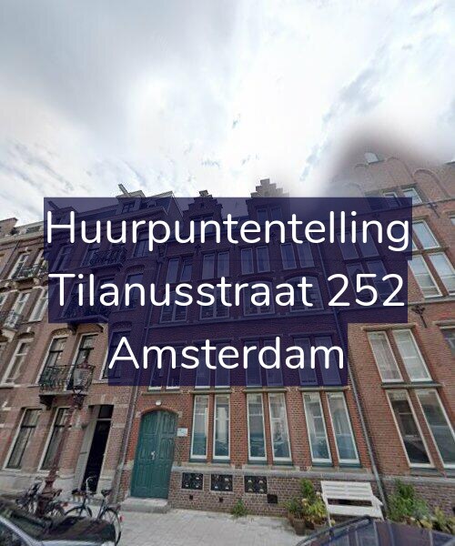 Foto gevel Huurpuntentelling voor Tilanusstraat 252, Amsterdam