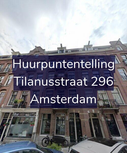 Foto gevel Huurpuntentelling voor Tilanusstraat 296, Amsterdam