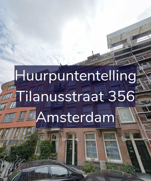 Foto gevel Huurpuntentelling voor Tilanusstraat 356, Amsterdam