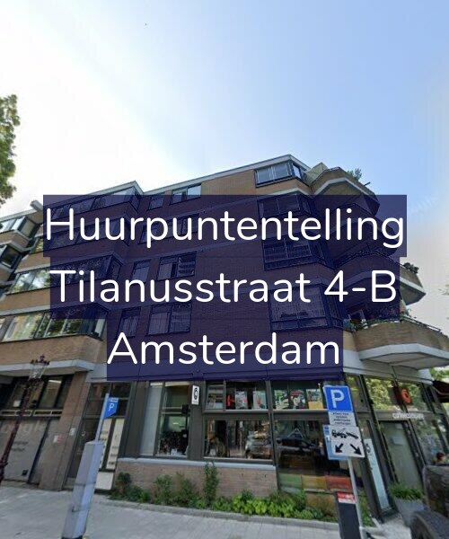 Foto gevel Huurpuntentelling voor Tilanusstraat 4-B, Amsterdam