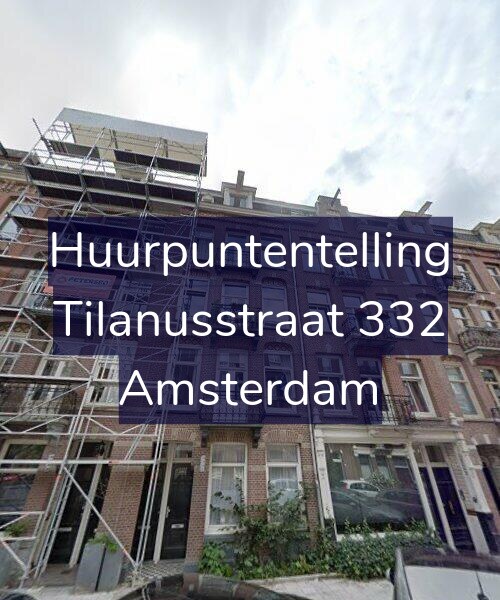 Foto gevel Huurpuntentelling voor Tilanusstraat 332, Amsterdam