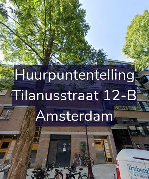Foto gevel Huurpuntentelling voor Tilanusstraat 12-B, Amsterdam