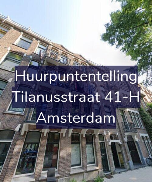 Foto gevel Huurpuntentelling voor Tilanusstraat 41-H, Amsterdam