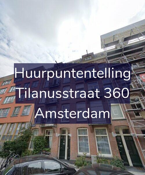 Foto gevel Huurpuntentelling voor Tilanusstraat 360, Amsterdam