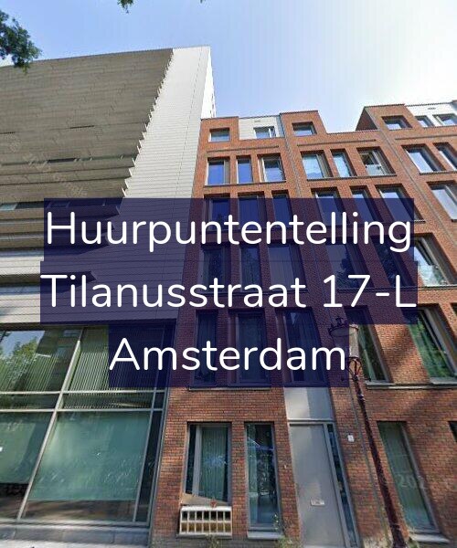 Foto gevel Huurpuntentelling voor Tilanusstraat 17-L, Amsterdam
