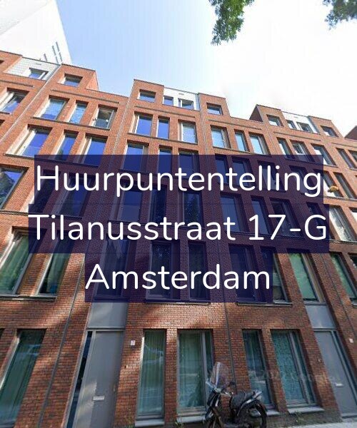 Foto gevel Huurpuntentelling voor Tilanusstraat 17-G, Amsterdam