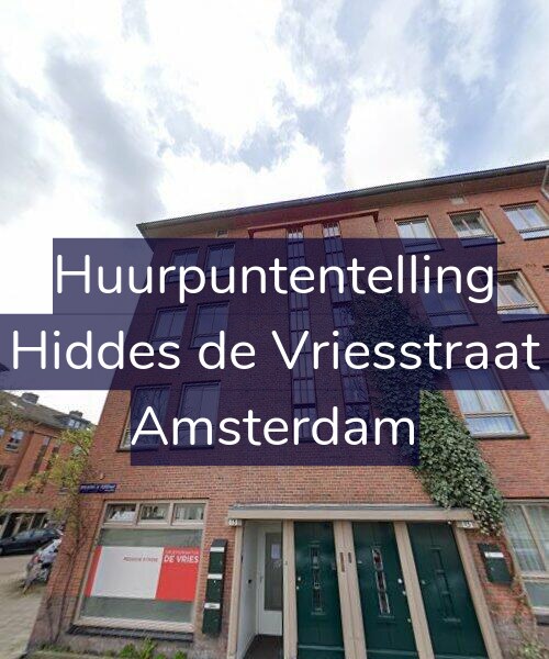 Foto gevel Huurpuntentelling voor Tjerk Hiddes de Vriesstraat 13-1, Amsterdam