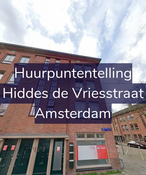 Foto gevel Huurpuntentelling voor Tjerk Hiddes de Vriesstraat 23-2, Amsterdam