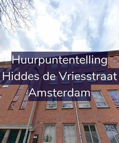 Foto gevel Huurpuntentelling voor Tjerk Hiddes de Vriesstraat 19-3, Amsterdam