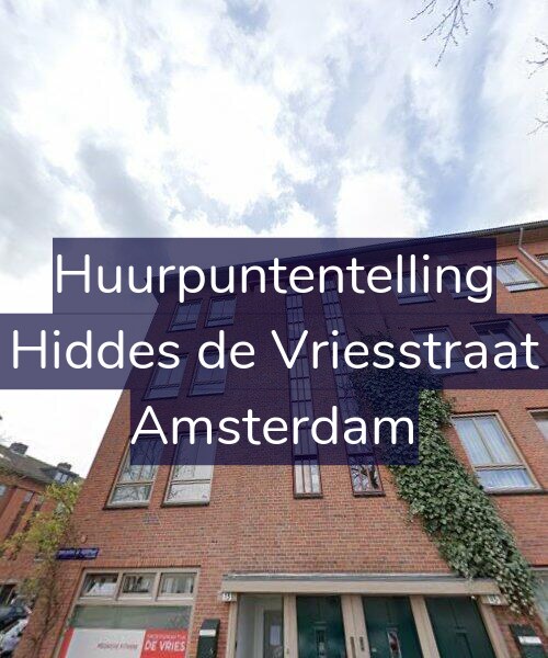 Foto gevel Huurpuntentelling voor Tjerk Hiddes de Vriesstraat 13-3, Amsterdam