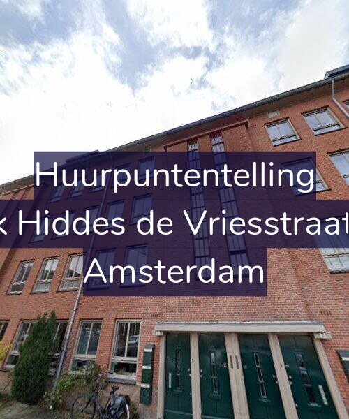 Foto gevel Huurpuntentelling voor Tjerk Hiddes de Vriesstraat 5-1, Amsterdam