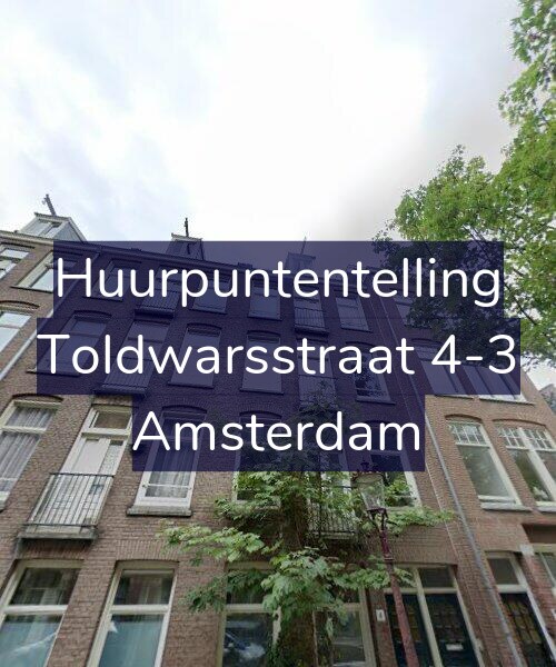 Foto gevel Huurpuntentelling voor Toldwarsstraat 4-3, Amsterdam