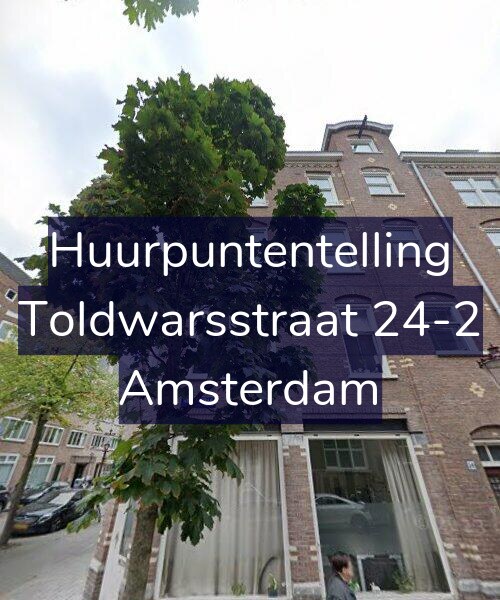Foto gevel Huurpuntentelling voor Toldwarsstraat 24-2, Amsterdam