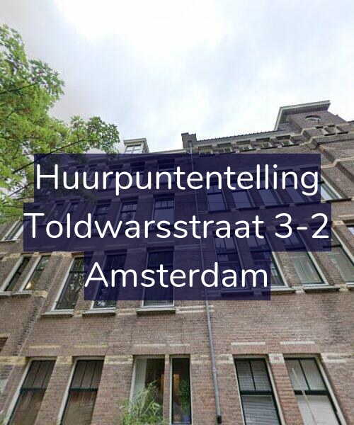 Foto gevel Huurpuntentelling voor Toldwarsstraat 3-2, Amsterdam