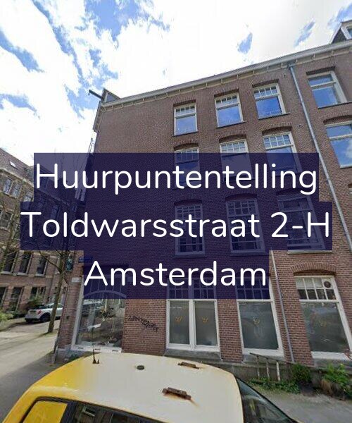 Foto gevel Huurpuntentelling voor Toldwarsstraat 2-H, Amsterdam