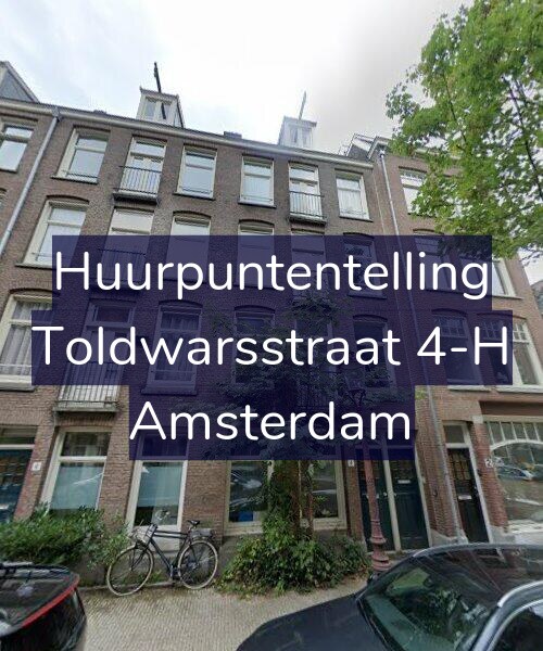 Foto gevel Huurpuntentelling voor Toldwarsstraat 4-H, Amsterdam